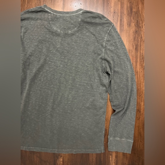 Rails Skhi Henley Size XL Washed Black Preppy Streetwear Soft 100% Cotton NWT - Picture 5 of 16